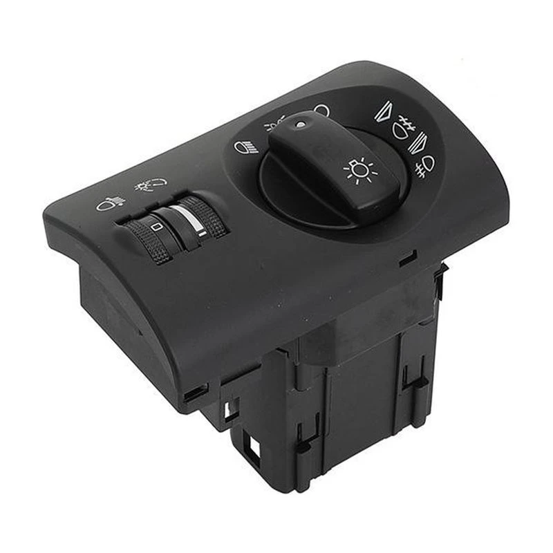 Headlight Adjustment Switch Fog Light Switch Knob For A6 S6 C5 4B1941531F 4B1941531F-ZC 4B1941531D