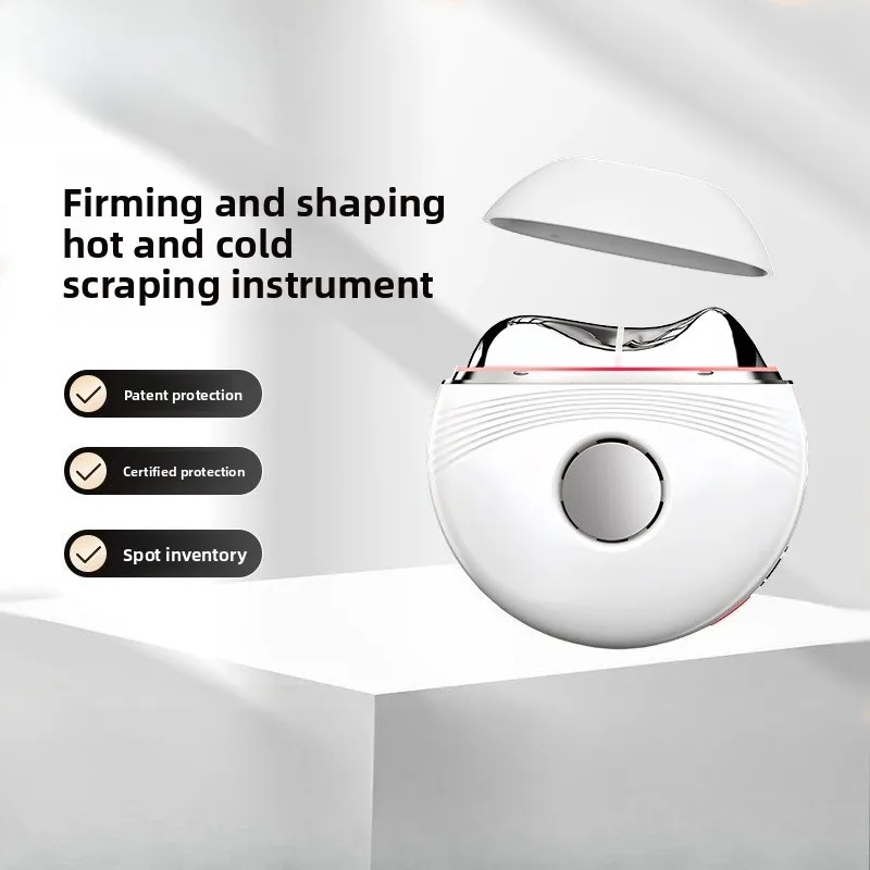 

Hot Compress Electric Neck Beauty Instrument Home Facial Lifting Massager Essence Import Device for Daily Skin Care Routine