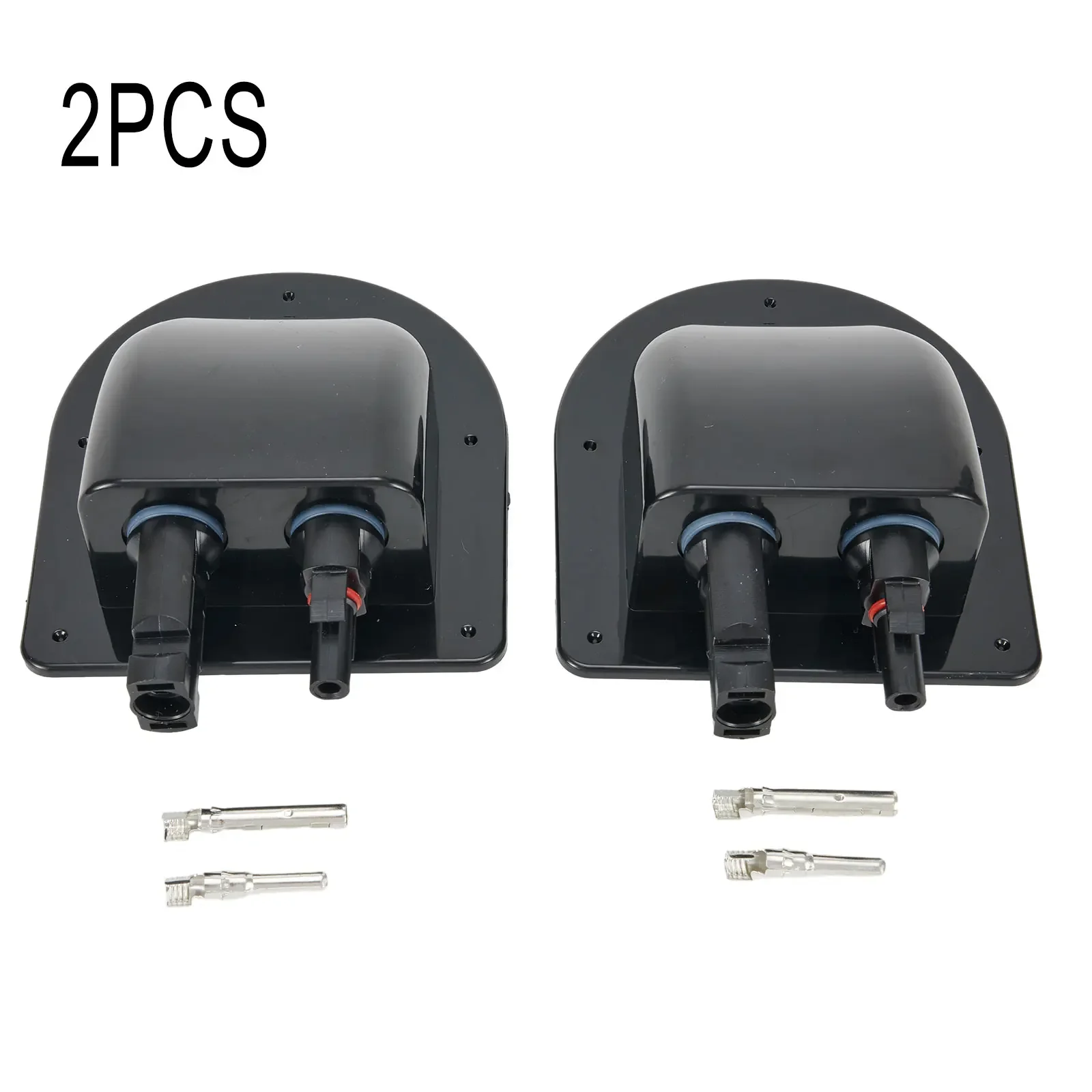 

Solar Connections Box Double Hole Wire Cable Entry Gland Sealing Box Cable Connector For Housing Solar Cells RV