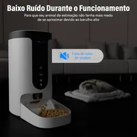 Newpet 4L Camera APP Automatic Pet Feeder Time For Pet Cats Dog Food ABS Bowl Video Dispenser Smart Pet Feeder