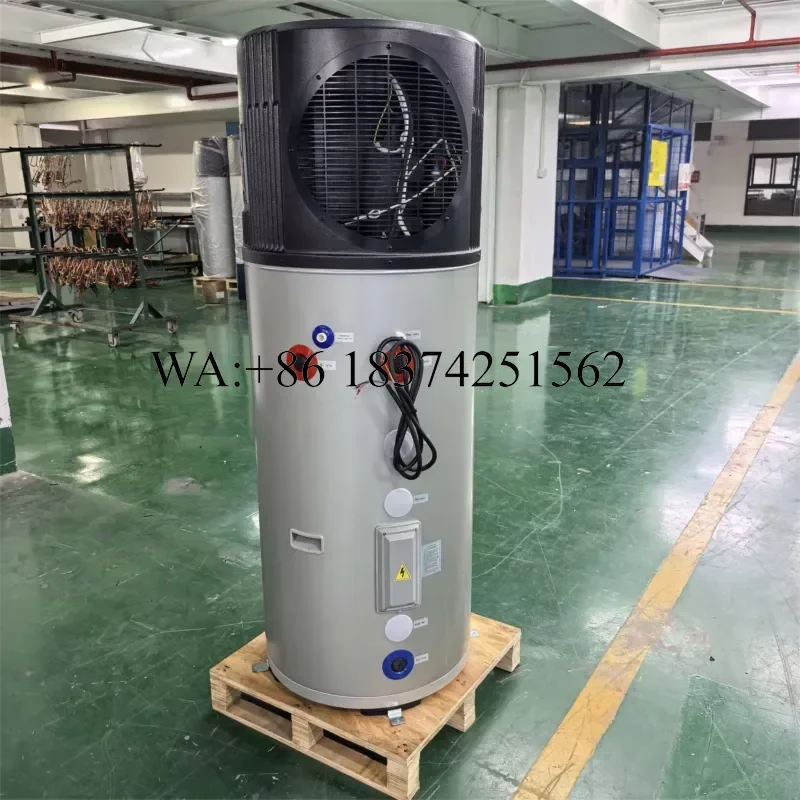 Wmwmnu 300L Air Source Heat Pump Water Heater All in One Storage Model Enamel Inner Tank WiFi Smart LCD Screen Domestic Heat