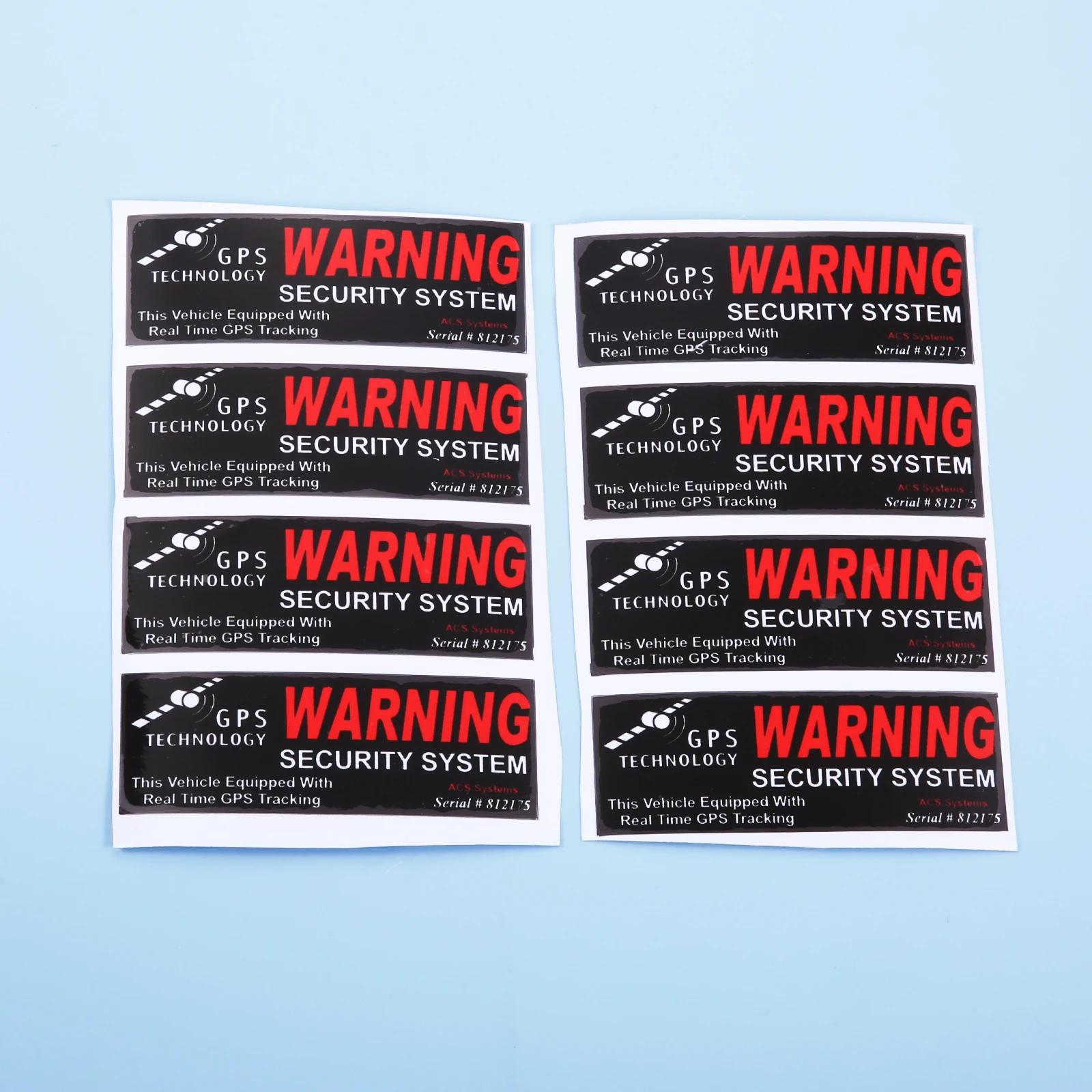 8pcs Car Sticker \