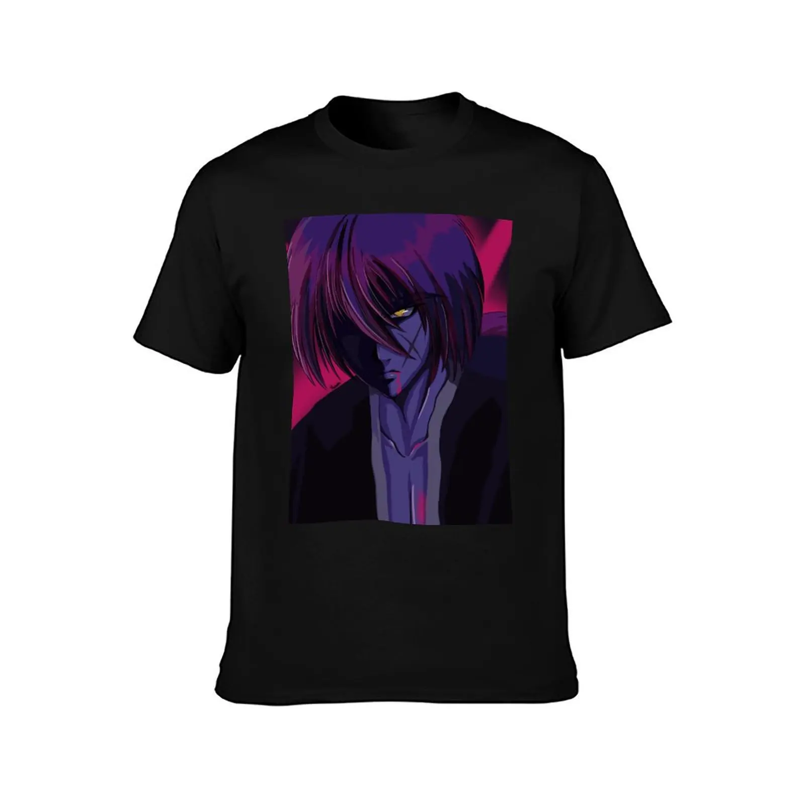 Battousai - Rurouni Kenshin T-Shirt Quick Dry Training Short Sleeve Tee T-Shirt