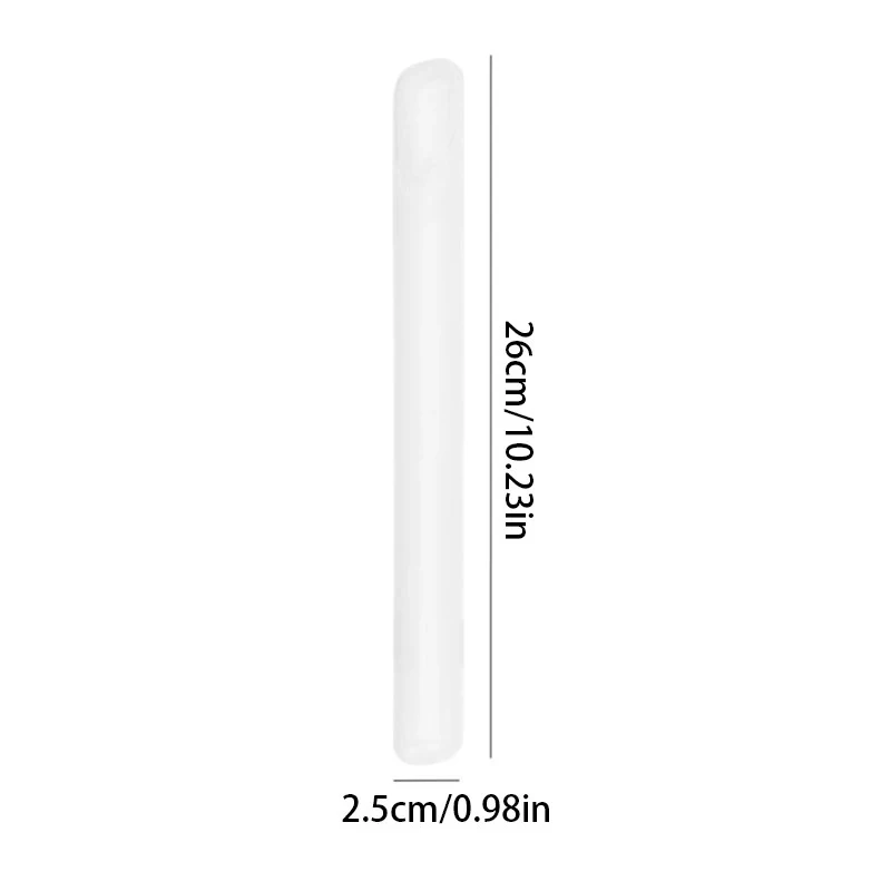 Portable Makeup Brush Storage Box Eyebrow Pencil Tableware Chopsticks Transparent With Cover Organizer Case Beauty Tool