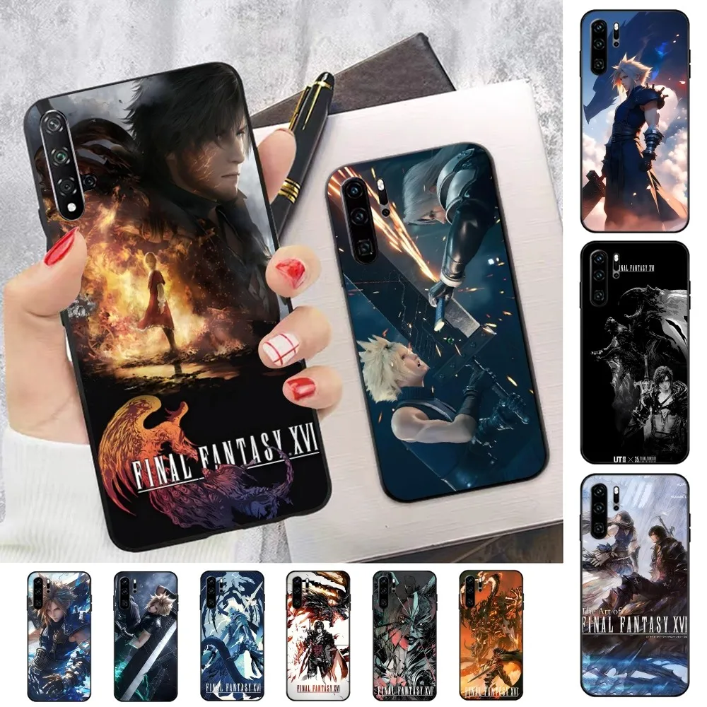 F-Final F-Fantasy Phone Case For Huawei P 8 9 10 20 30 40 50 Pro Lite Psmart Honor 10 lite 70 Mate 20lite