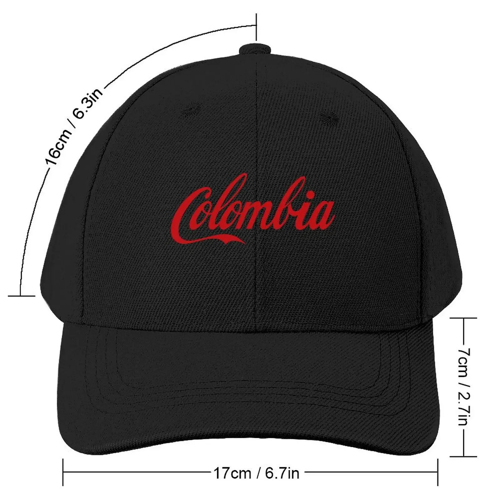 Colombia pop art Baseball Cap Christmas Hat hard hat Mens Caps Women's