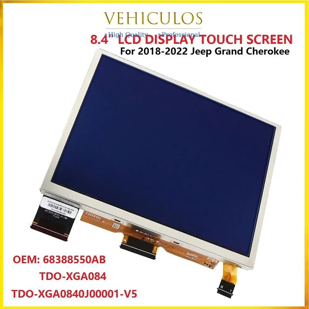 

1 шт. 8,4 "TDO-XGA084 XGA0840J0000 новый Uconnect 4UAV ЖК-сенсорный экран для Jeep RAM 2018-2022 TDOXGA084 BLM96100220 BLM9611010