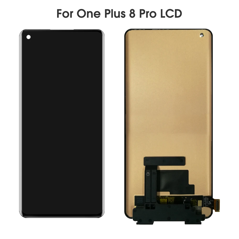 OEM For OnePlus 8 For OnePlus 8 Pro IN2013 IN2017 IN2023 1+8/8Pro LCD Display Touch Screen Digitizer Assembly Replacement