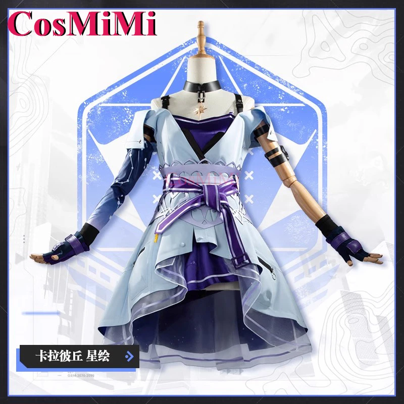 

【Customized】CosMiMi Game Strinova HuiXing Cosplay Costume Sweet Fashion Uniforms Dress Unisex Carnival Party Role Play Clothing