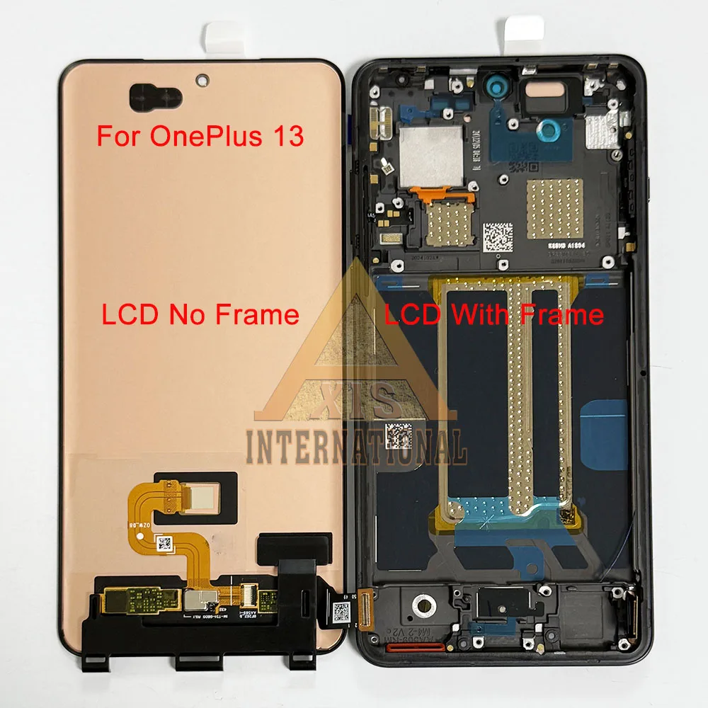 Image of Original AMOLED Für OnePlus 12/12R CPH2609 LCD Für Oneplus 13/Für Oneplus13R/13T/13S LCD Rahmen Bildschirm Display