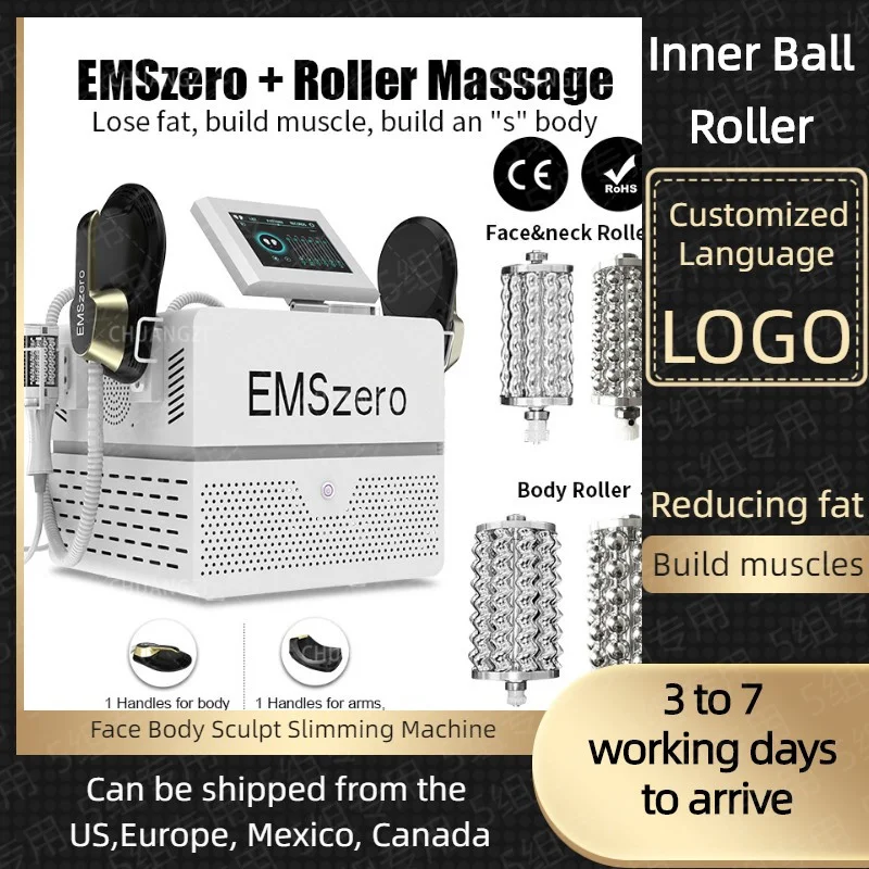 

EMSzero Roller machine Body Sculpt Emsslim Neo Burn fat Facial Build muscle Stimulate Body Contouring Pain Relief Device