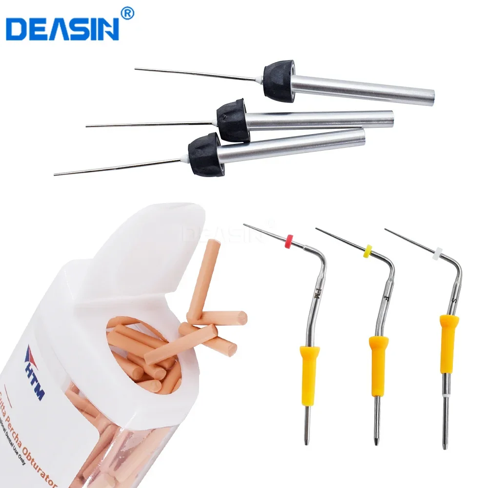 Akcesoria dentystyczne Tłok cieplny Gutta Percha Bars Igła pistoletowa do dentystycznego bezprzewodowego systemu Endo Pióro obturacyjne Gutta Percha Bars