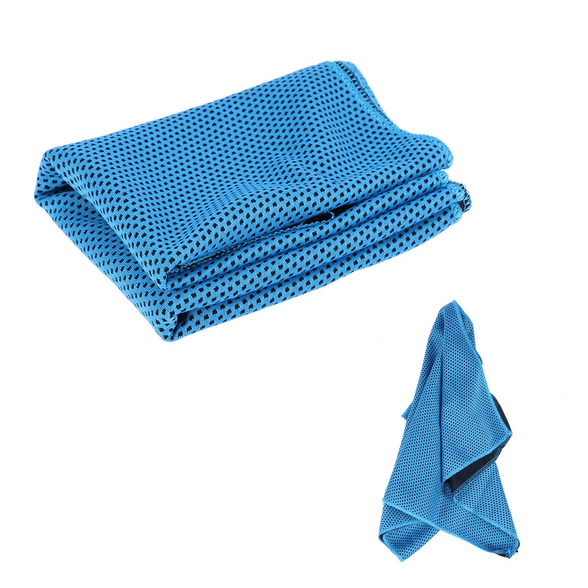 

Ice Cooling Microfiber Quick Dry Fitness Gym Scarf Neck Cooler For Men Women 28X83Cm Light Blue Ice Towels Sports Towel Water
