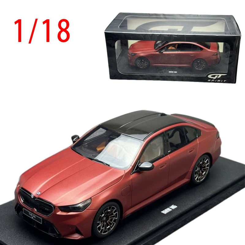 

Модель автомобиля GT Spirit Diecast BMW M5 в масштабе 1/18, коллекционная модель BMW M5 PEABLE BEACH, игрушечные машинки из смолы для мальчиков, подарок