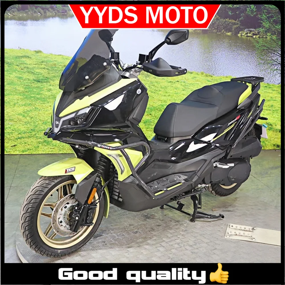 【Good quality】Fit for Sym Adx 300 300Adx Adx300 Adx 300 Motorcycle Modified Bumper Front and Rear Bumper Exhaust Guardrail