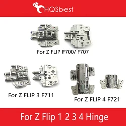 Substituição do conjunto do eixo rotativo para Samsung Galaxy Z Flip, Dobradiça, Rolamento Médio, 1, 2, 3, 4, F711, F721, F707, F700