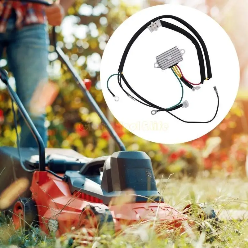

57QF Precise Efficient High Performances Lawn Mower Aluminum Alloy Efficient Voltage Regulator Harness Accessory for 127-9219