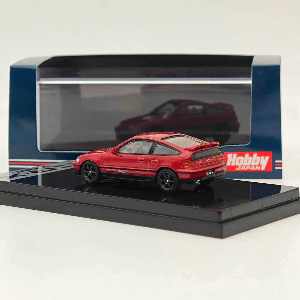 1:64 Hobby Japón para CR-X SiR (EF8) J.D.M. Estilo Perla Roja HJ 643005 R Diecast Model Car Miniatura Colección limitada Auto Toys