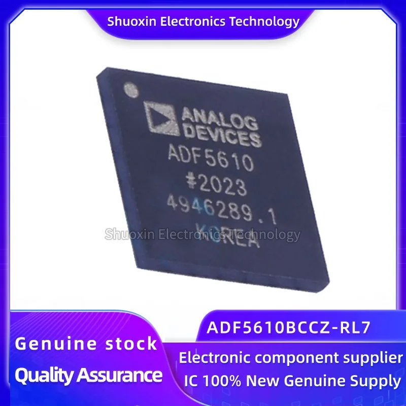 

(1Pcs) Pieces/Batch 100% New Adf5610Bccz-Rl7 Adf5610Bccz Lga-48 Clock Generator/Frequency Synthesizer Chip