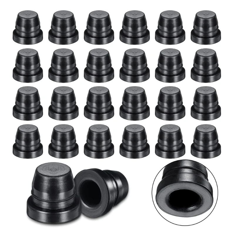 37JE Brake Bleeder Nipple Cap, Flexible Rubber Dust Cover for Car and Motorcycle Brake Upkeep and Routine Service Use