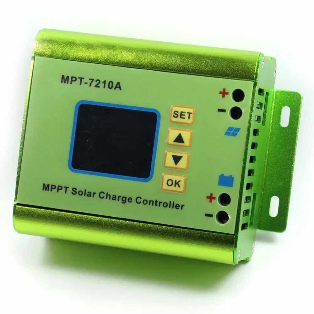 10A MPT-7210A MPPT 24/36/48/60/72V Solar Systems Regulators MPT 7210A MPTT Solar Charge Controller