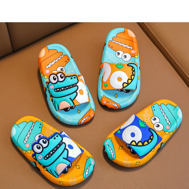 Pantuflas pantofole per bambini estate New Cartoon Boys House Shoes Soft Sole ragazze sandalo pantofole Cute Children Shoes Zapatos niina