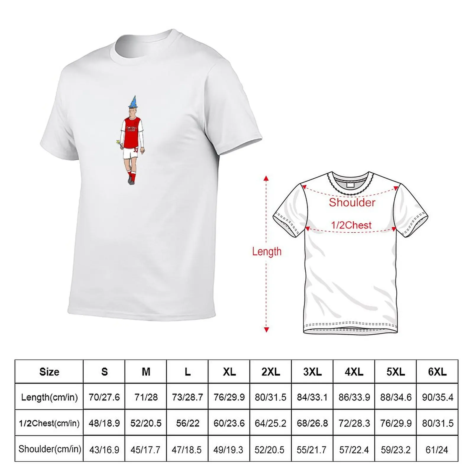 Short Socked Wizard ESR T-Shirt Basic Lightweight Short Sleeve Tee