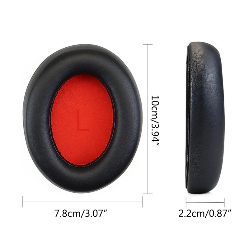 1 par almofadas esponja substituição para fone ouvido 1MORESonoFlow