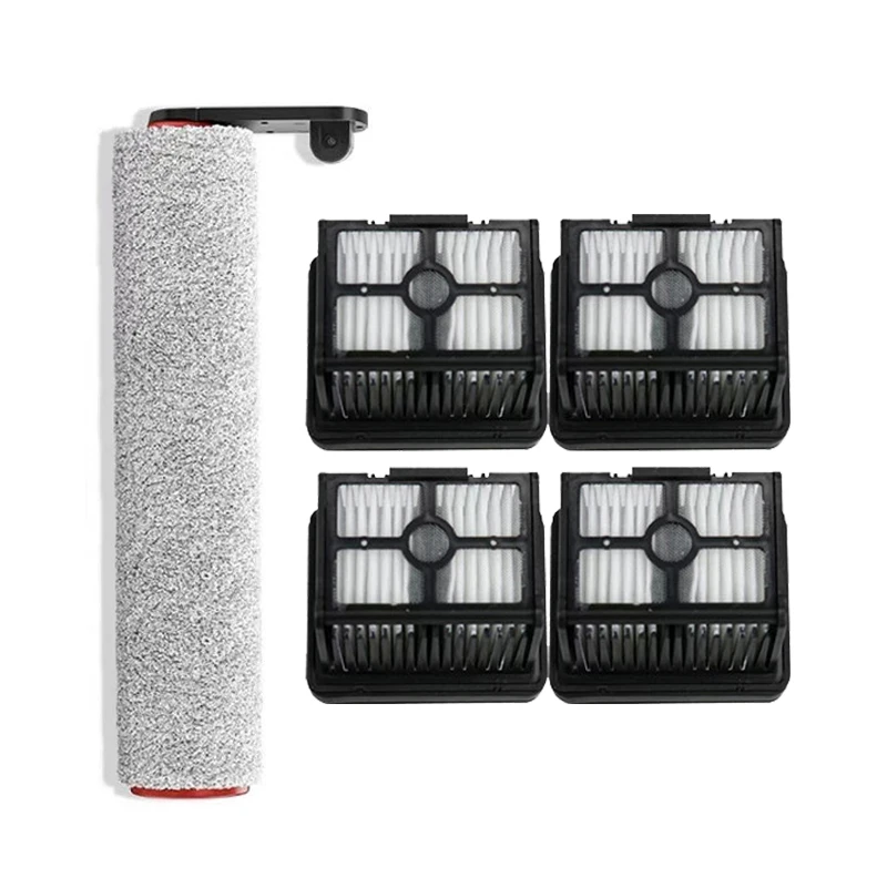 Roller Brush + HEPA Filter For Dreame H20 H30 Floor Scrubber Vacuum Cleaner Spare Parts