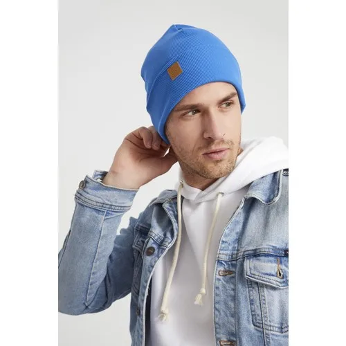 Butikgiz Male Young Deep Blue Hat Beret-Sports Casual Cotton Handmade Domestic Production with Difference