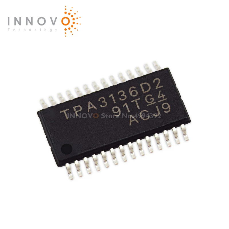 2pcs/lot TPA3136D2PWPR TPA3136D2 HTSSOP-28 AMP CLASS D STER 10W IC CHIP New original