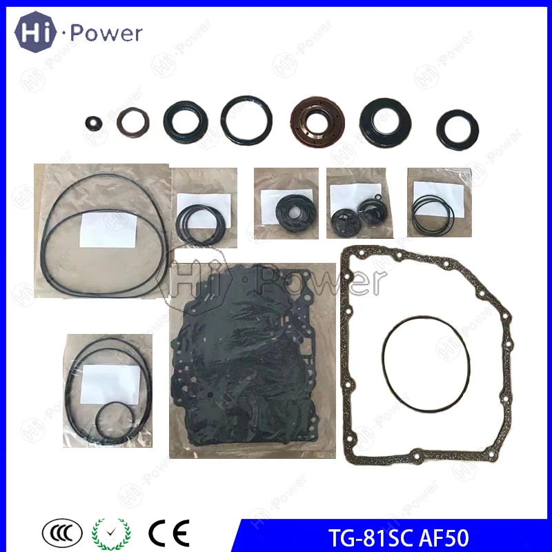 

TG-81SC U880E/F 8F45 AF50-8 Auto Transmission Gearbox Seal Overhaul Repair Kit For Volvo BMW MINI LEXUS Trumpchi Car GA8F22AW