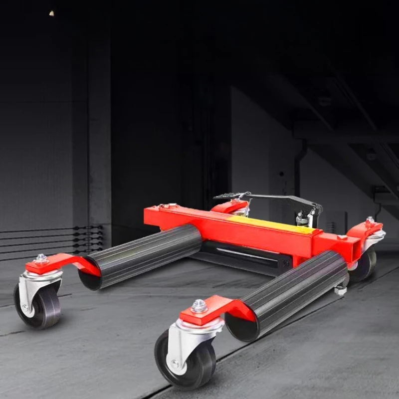 Hydraulic Car Mover Universal Wheel Mechanical Property Shift Rescue Trailer Road Obstacle Clearance Tool Car Moving Artifact