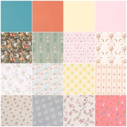 1:12 Dollhouse Sticker Mini Furniture DIY Miniature Backdrop Wallpaper Sticker Colorful Wallpaper Dollhouse Decor Accessories
