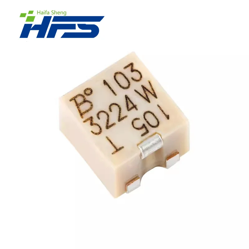 5pcs 3224 3224W SMD Precision Trimmer Potentiometer Adjustable Resistance 100R 200R 500R 1K 2K 5K 10K 20K 50K 100K 200K 500K 1M