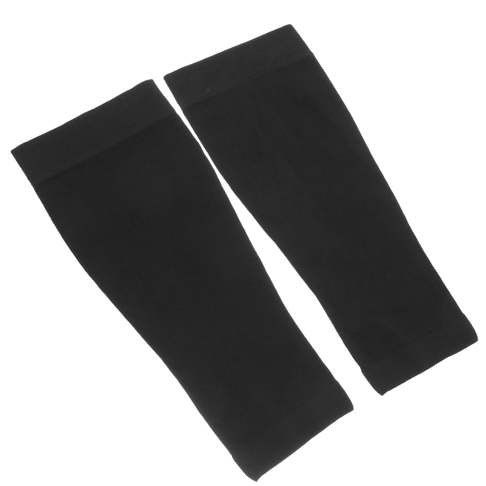 

1Pair Compression Calf Sleeves Black Elastic Socks Leg Support Fatigue Relief Running Outdoor Sports Breathable