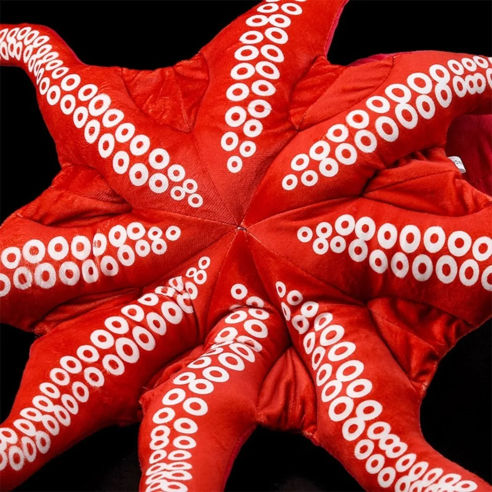 Polvo gigante realista brinquedo de pelúcia macio grande oito braço recheado criatura do mar travesseiro bonito boneca presente para meninos meninas halloween natal