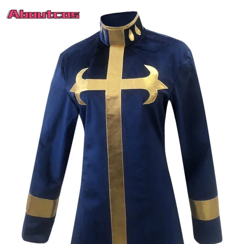 Aboutcos Anime JOJO's Bizarre Adventure Cospaly Enrico Pucci Cosplay Kostuums Mannen Halloween Sets Custom Maid