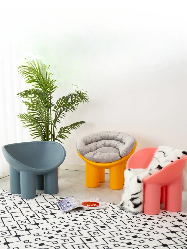 Elephant leg shaped chair, lazy sofa, single person children's stool, creative design, countryside small apartment decoration