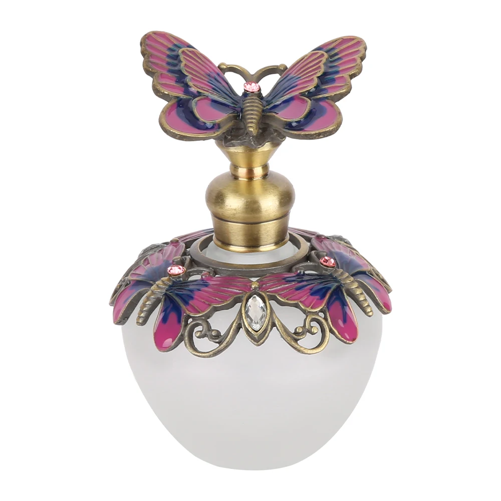 Bouteilles de Parfum Vintage de luxe de 40ml, huile essentielle de Parfum papillon en verre, recharge de Parfum rechargeable de dubaï, mini flacon compte-gouttes