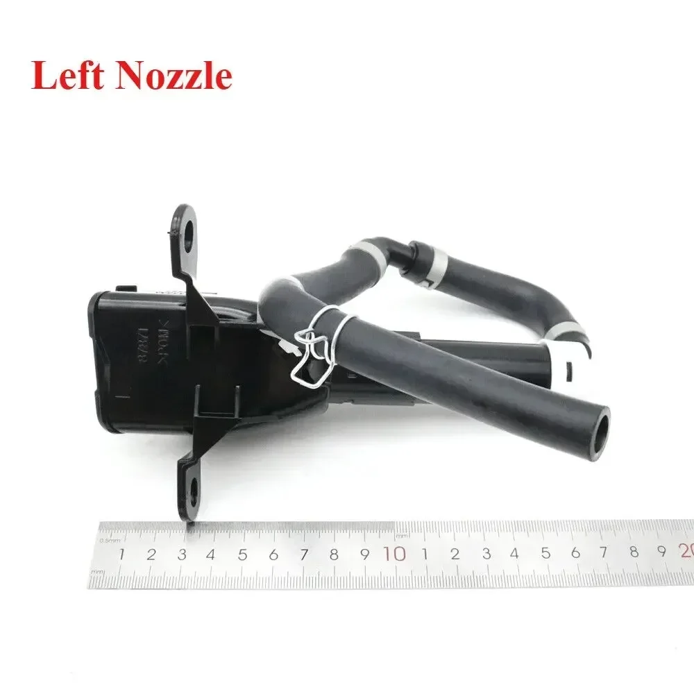 Car Front Headlamp Cleaning Sprayer Jet Pump Cap Cover Headlight Washer Nozzle For Mitsubishi Outlander 2006 2007 2008 2009 - view 3