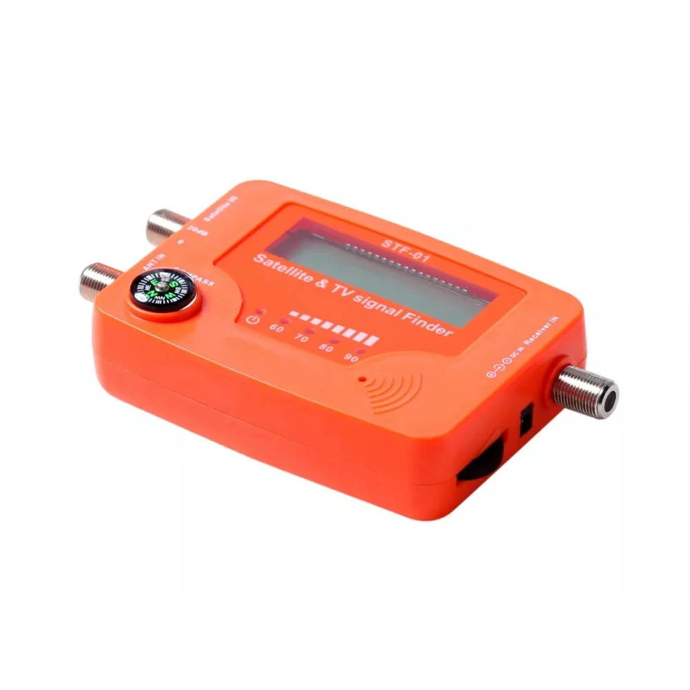 

2 in 1 Digital Satellite and TV Signal Detector Featuring LCD Screen and Buzzer for Accurate Signal Strength Reading