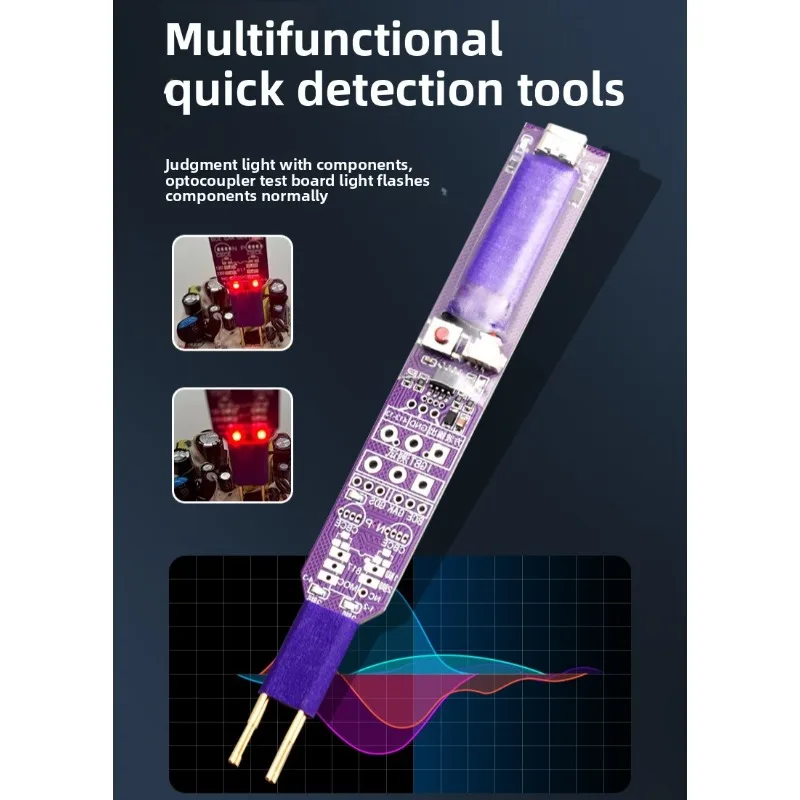 

Многофункциональный тестер оптопары — быстрое обнаружение светодиодов, тиристоров, МОП, триодов и IGBT