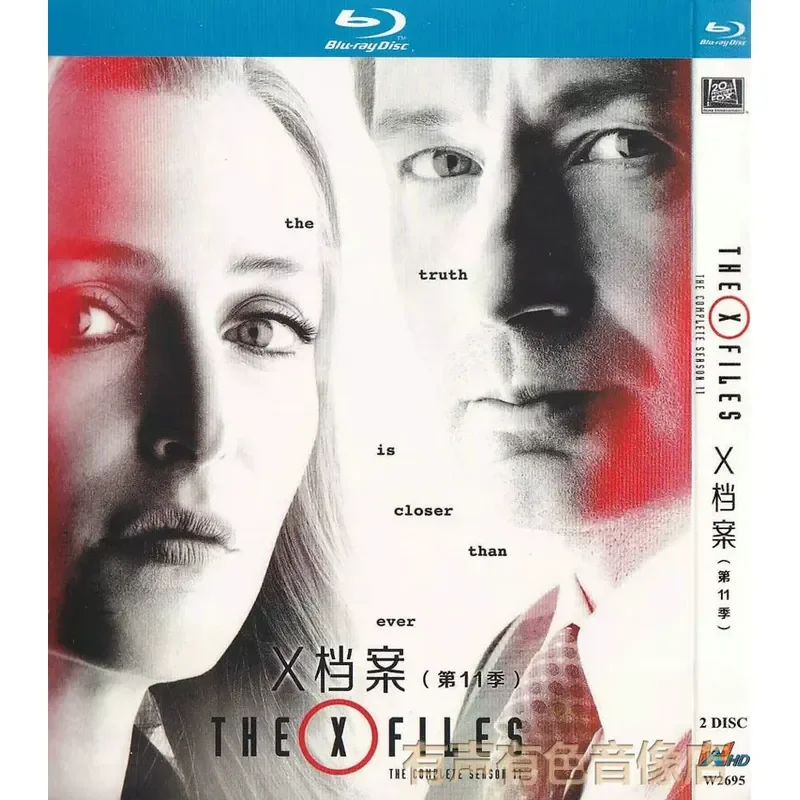 

American Science Fiction TV Series The X Files Seasons 1 to 11 Complete Episodes Genuine High Definition BD Blu Ray 32 Discs