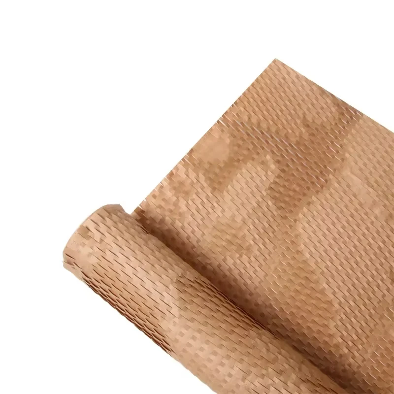 Hans，Brown honeycomb paper, transport, gift packaging, cushioning environment-friendly materials can be recycled