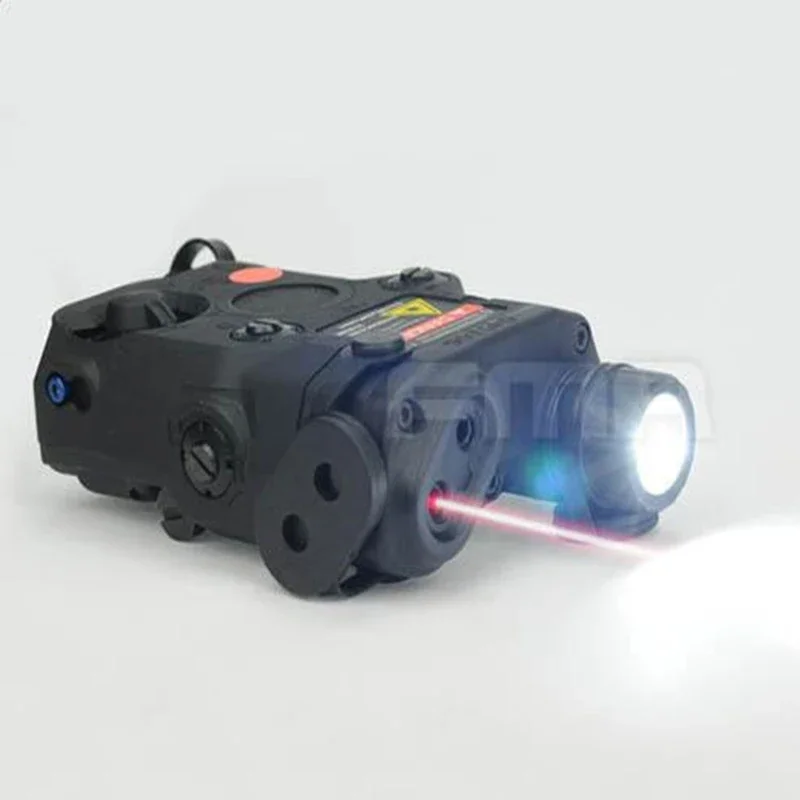 FMA AN/PEQ-15 Battery Box Red Dot Laser+White LED Flashlight+ IR Night Vision Weapon Light 20mm Rail Hunting Rifle Airsoft PEQ