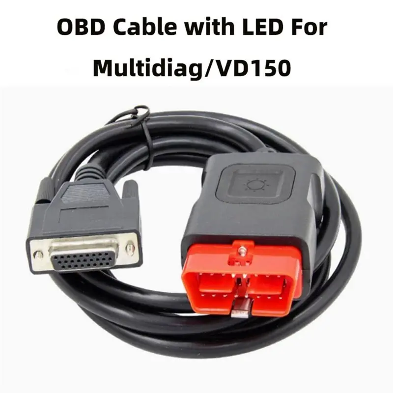 A13Z-For Mu VD150 Mainline For VD150 Diagnostic Instrument OBD2 Cable Automotive OBD2 Mainline