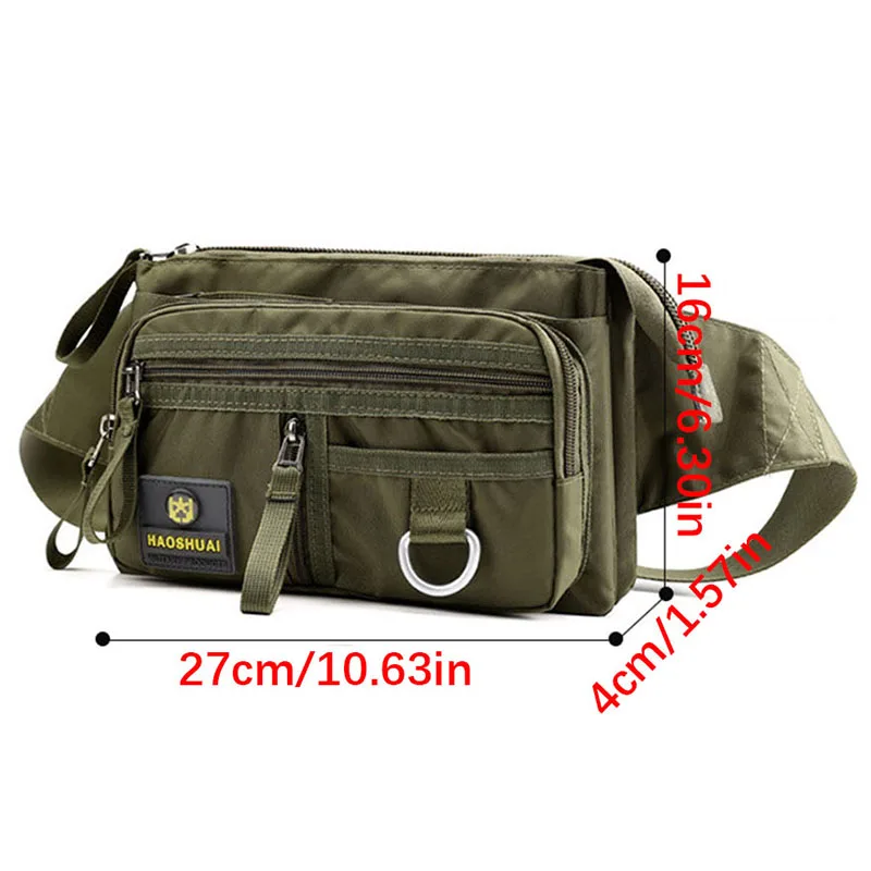 HVTIL Men Women Hip Belly Banana Bum Chest Belt Waist Bag Fashion Waterproof Phone Fanny Pack Male Female Travel Shoulder Pouch