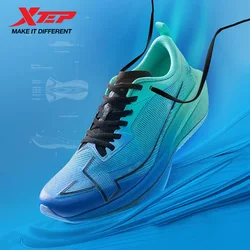 Xtep One Piece Model 2.0/1.0 Men Running Shoes  Autumn Comfortable Stability Cushion Rebound Racing Sneakers 876319110073