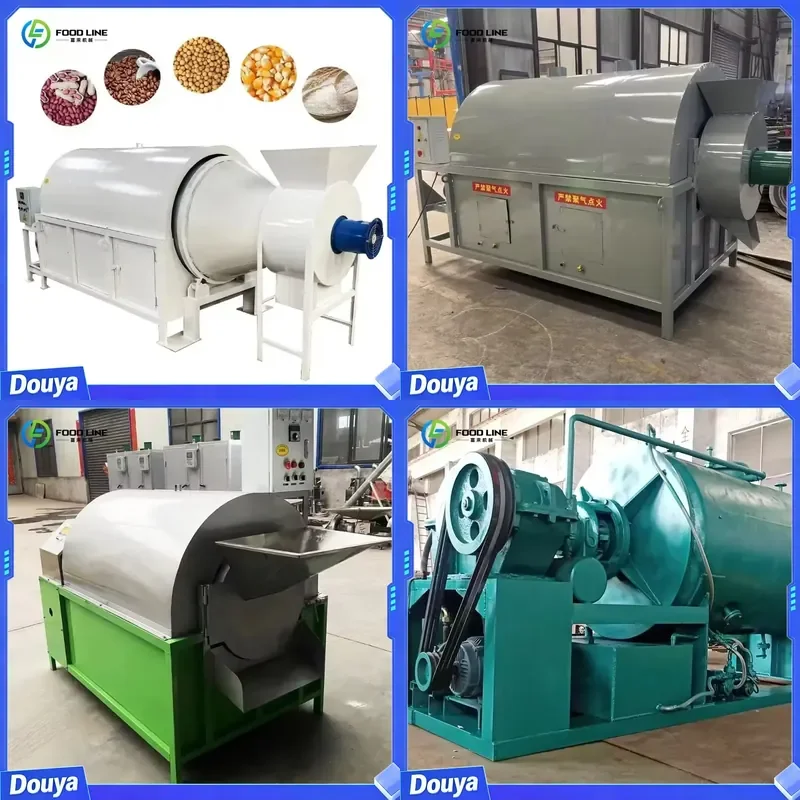 1tons Grain Dryer Small Scale Grain Paddy Rice Wheat Coffee Beans Corn Dryer Drying Grain Small Size Easy to Operate